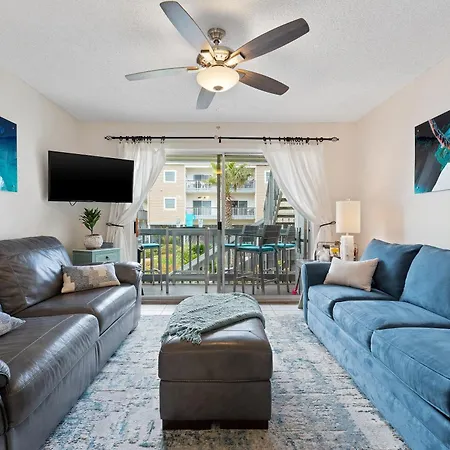 Villas On The Gulf L1- Ocean View Steps To Beach!